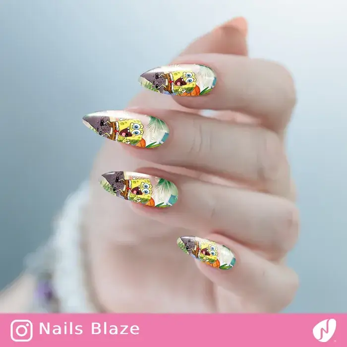 Spongebob | Cartoon Nails - NB45